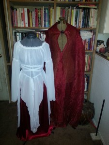 Persephone Dress and Cape